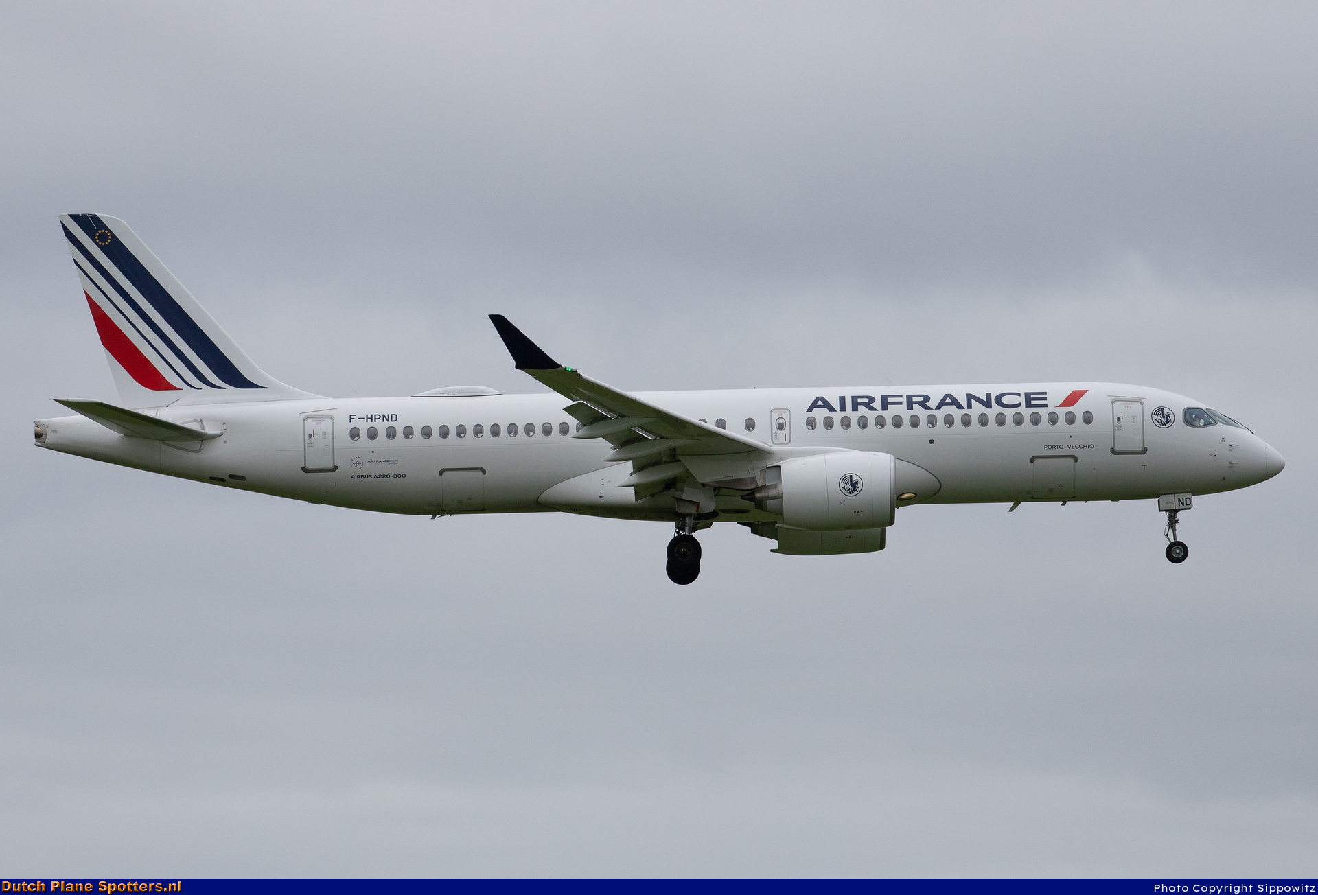 F-HPND Airbus A220-300 Air France by Sippowitz