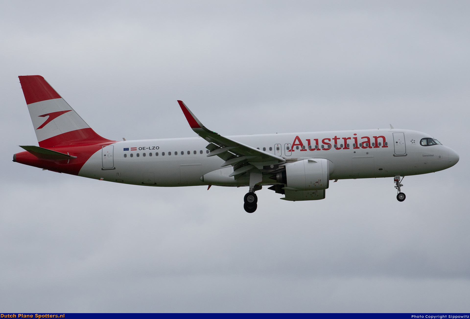 OE-LZO Airbus A320neo Austrian Airlines by Sippowitz