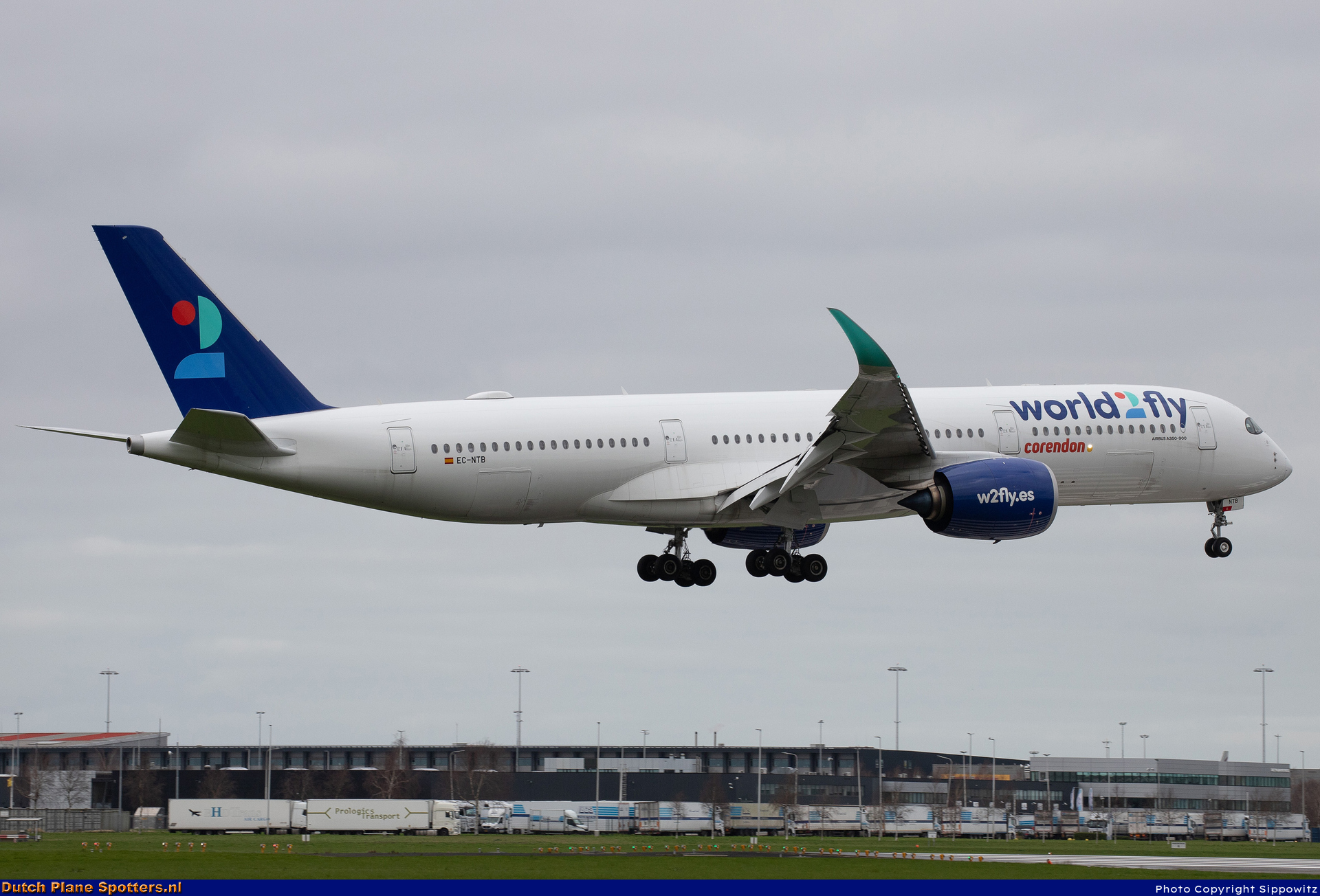 EC-NTB Airbus A350-900 World2Fly (Corendon Dutch Airlines) by Sippowitz