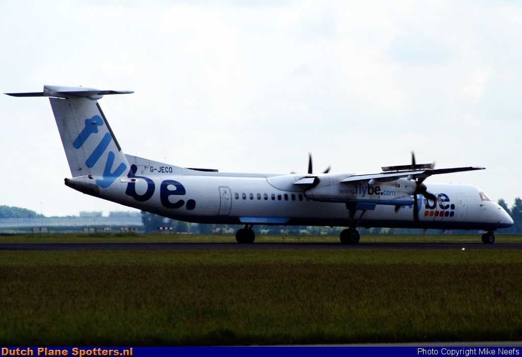 G-JECO Bombardier Dash 8-Q400 Flybe by Mike Neefs