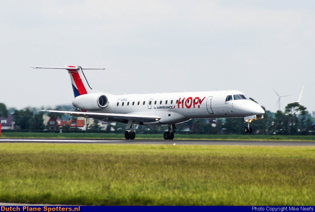 F-GRGL Embraer 145 Air France by Mike Neefs