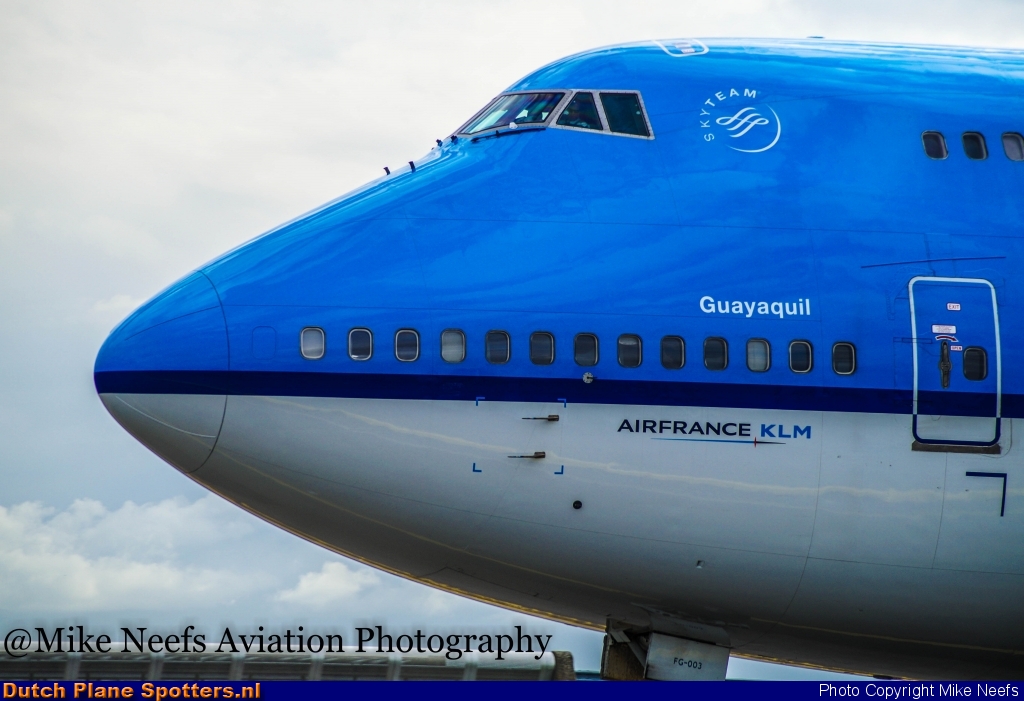 PH-BFG Boeing 747-400 KLM Royal Dutch Airlines by Mike Neefs