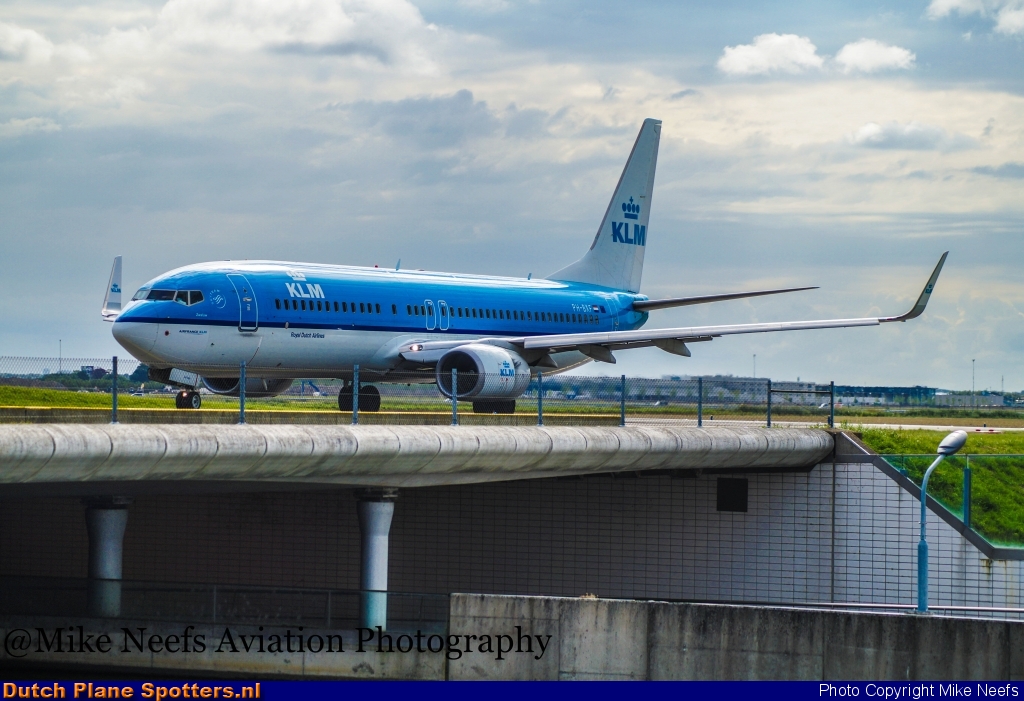 PH-BXF Boeing 737-800 KLM Royal Dutch Airlines by Mike Neefs