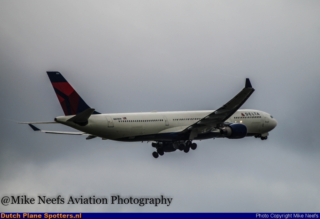 N801NW Airbus A330-300 Delta Airlines by Mike Neefs