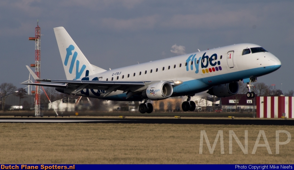G-FBJI Embraer 175 Flybe by Mike Neefs