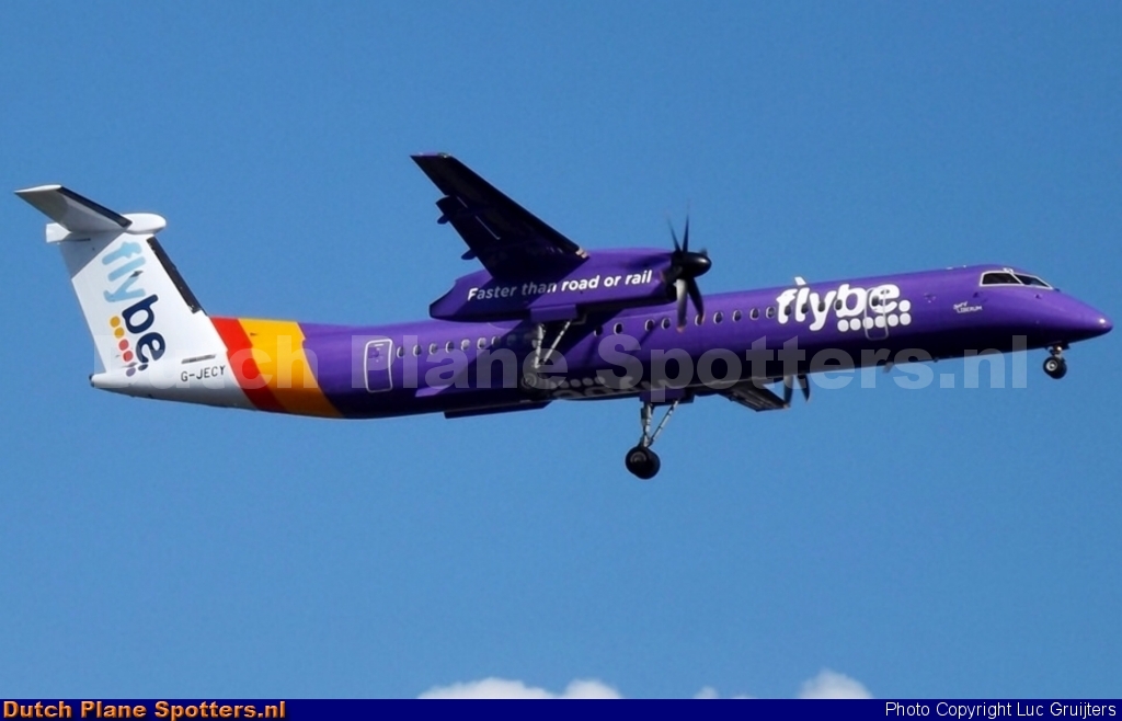 G-JECY Bombardier Dash 8-Q400 Flybe by Luc Gruijters