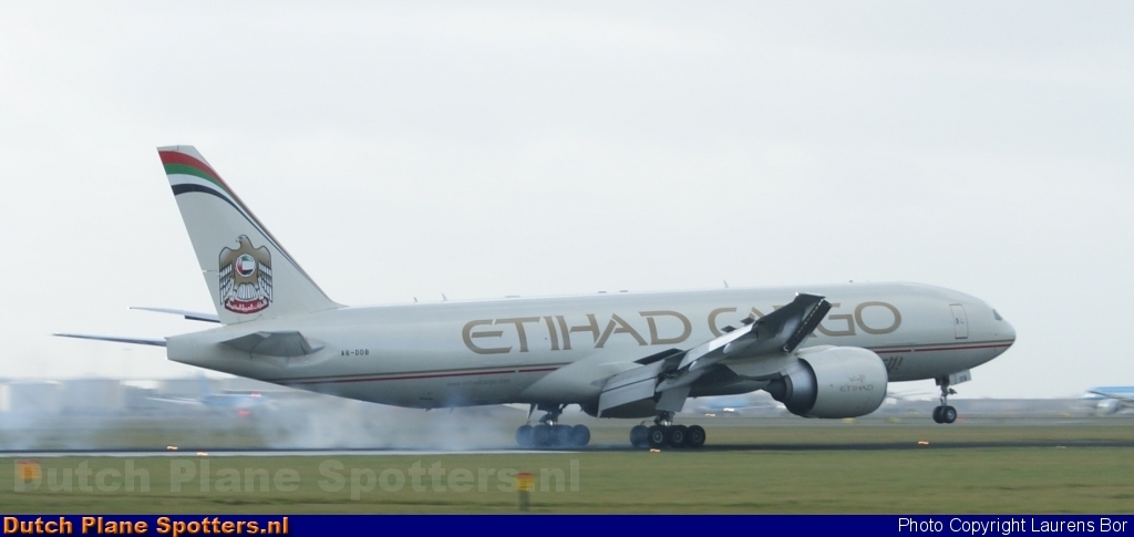 A6-DDB Boeing 777-F Etihad Cargo by Laurens Bor