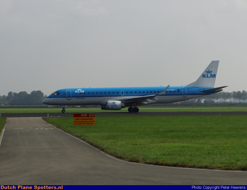 PH-EZW Embraer 190 KLM Cityhopper by Peter Heerens