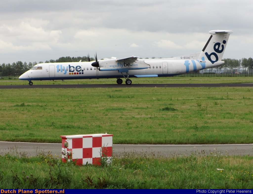 G-ECOC Bombardier Dash 8-Q400 Flybe by Peter Heerens