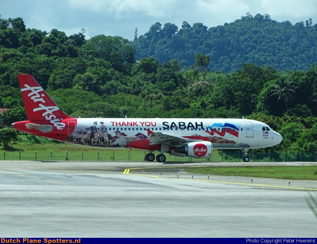 9M-ATH Airbus A320 AirAsia by Peter Heerens