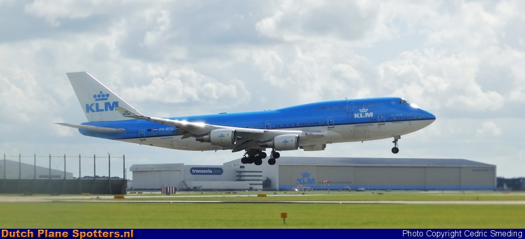 PH-BFU Boeing 747-400 KLM Royal Dutch Airlines by Cedric Smeding