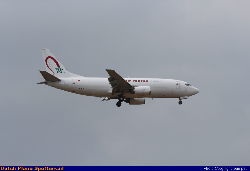 CN-ROX Boeing 737-300 Royal Air Maroc Cargo by jean paul