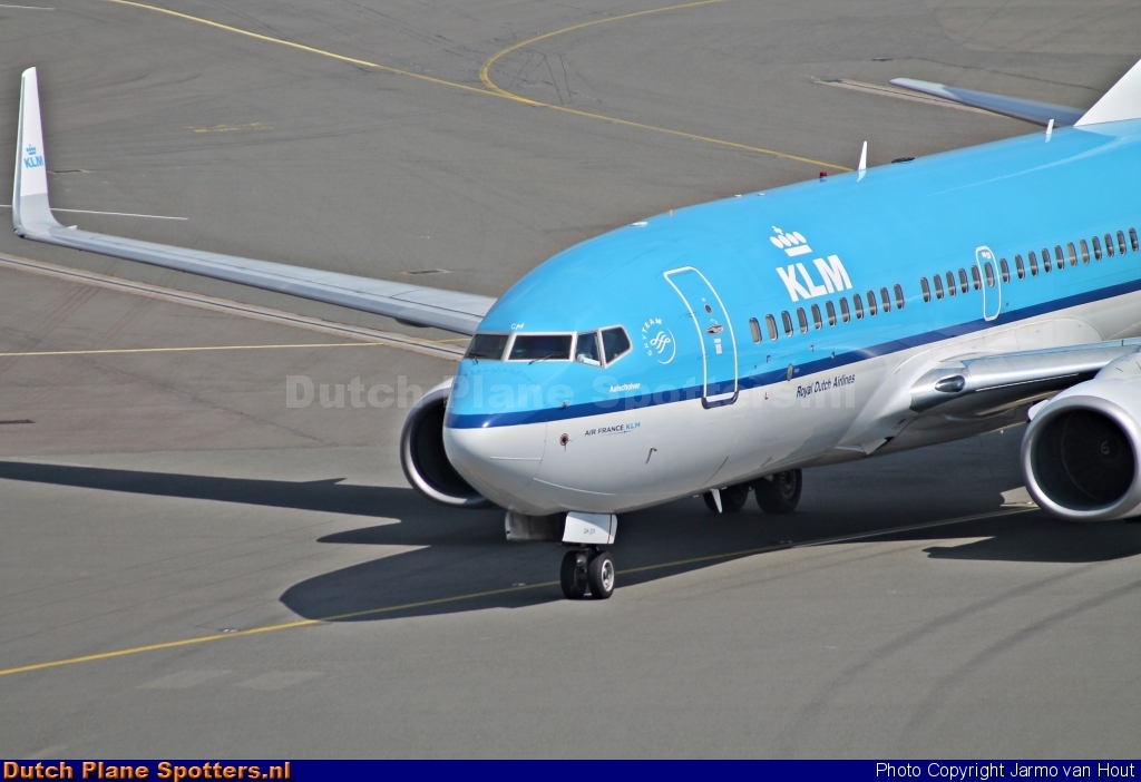 PH-BGM Boeing 737-700 KLM Royal Dutch Airlines by Jarmo van Hout