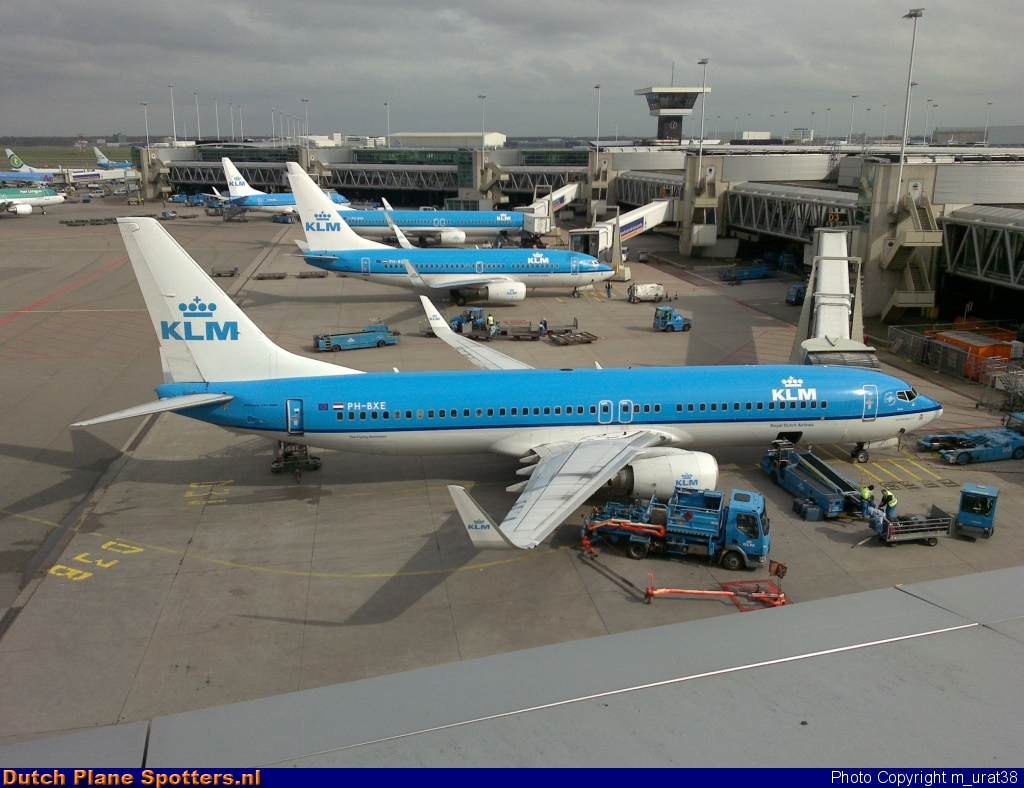 PH-BXE Boeing 737-800 KLM Royal Dutch Airlines by m_urat38