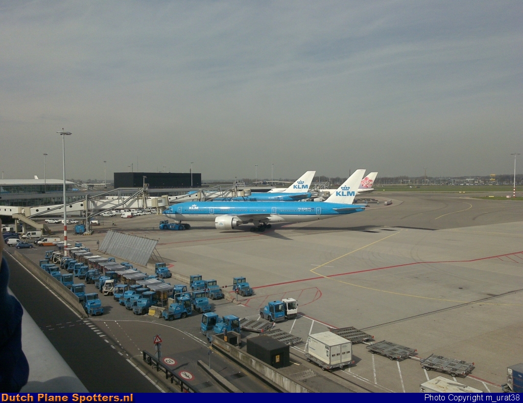 PH-BQM Boeing 777-200 KLM Royal Dutch Airlines by m_urat38