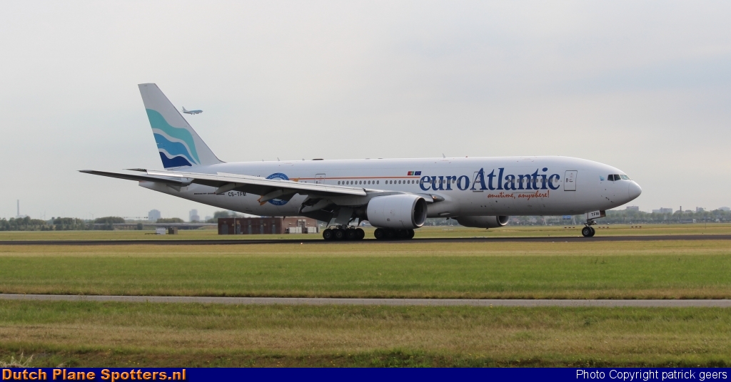 CS-TFM Boeing 777-200 Euro Atlantic by patrick geers
