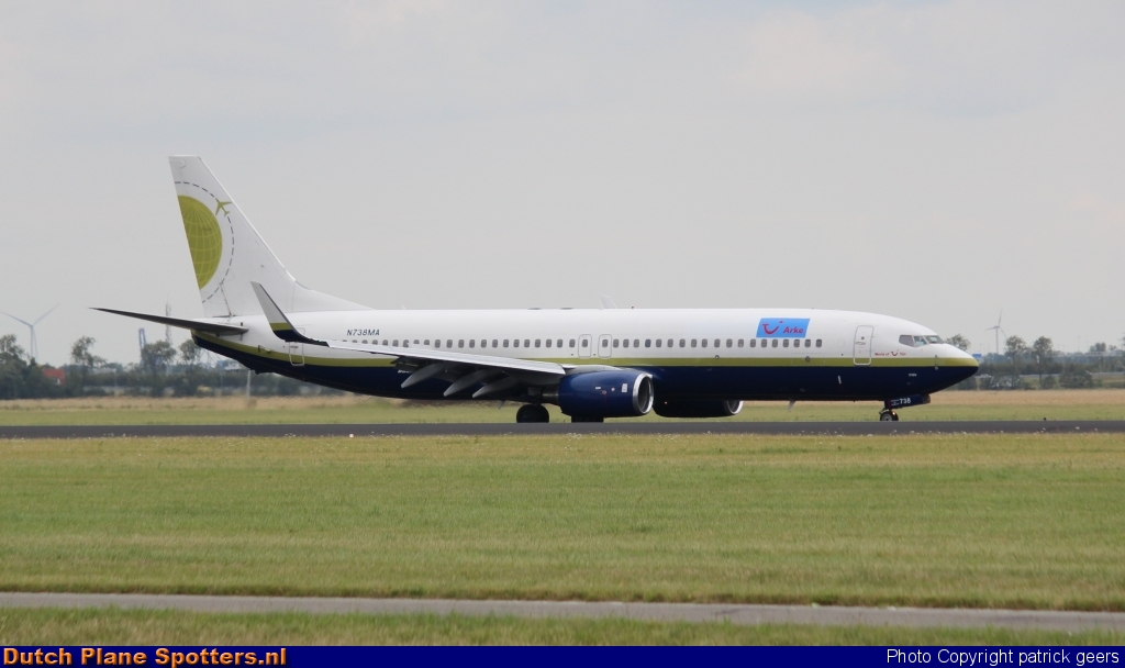 N738MA Boeing 737-800 ArkeFly by patrick geers