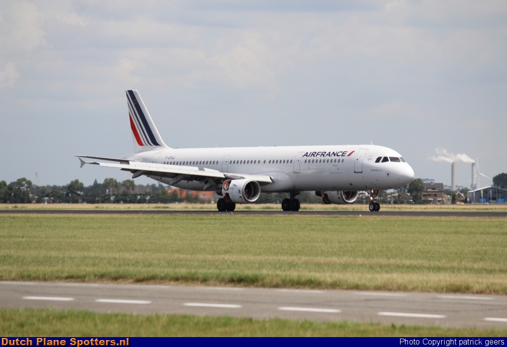 F-GTAJ Airbus A321 Air France by patrick geers