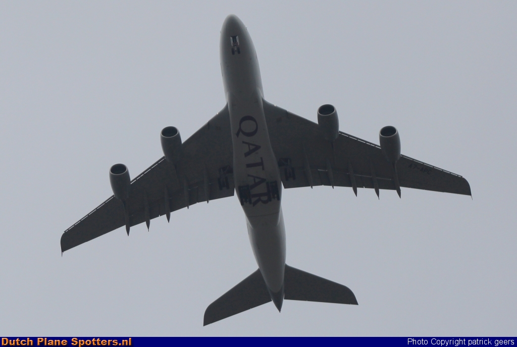 A7-APC Airbus A380-800 Qatar Airways by patrick geers