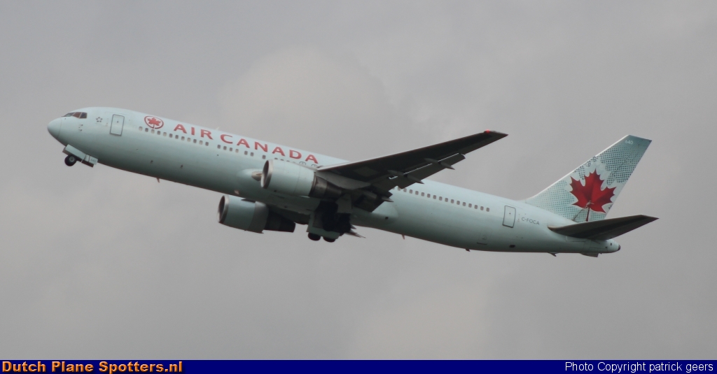 C-FOCA Boeing 767-300 Air Canada by patrick geers