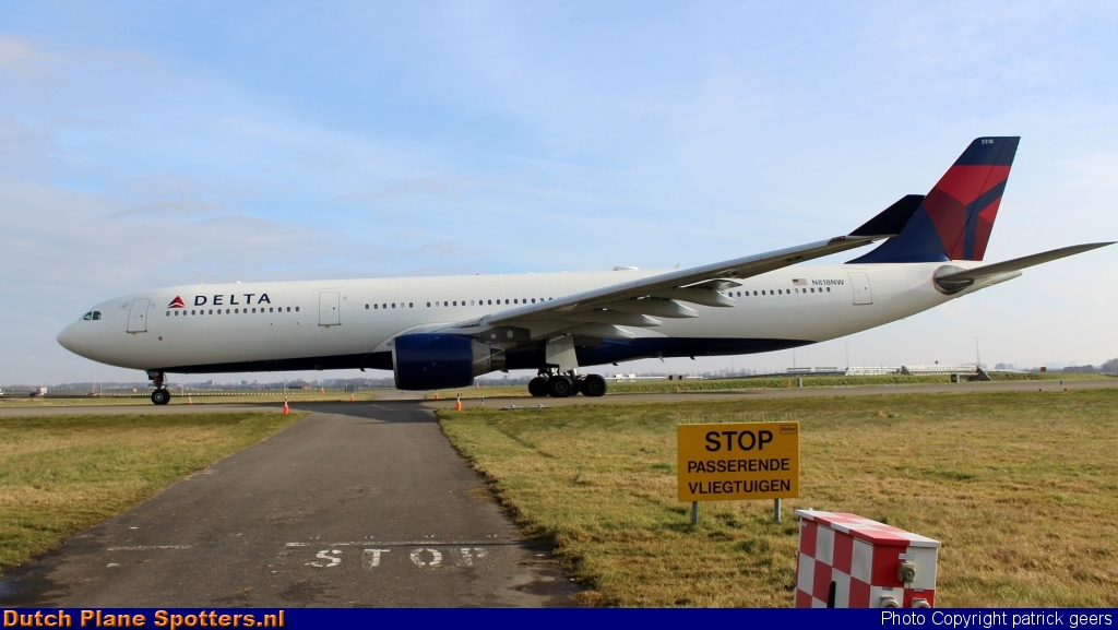 N818NW Airbus A330-300 Delta Airlines by patrick geers