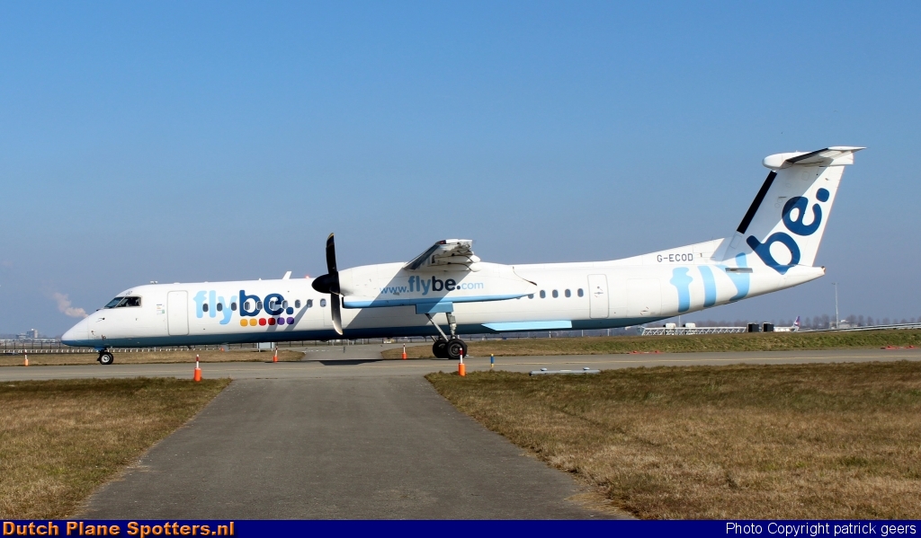 G-ECOD Bombardier Dash 8-Q400 Flybe by patrick geers