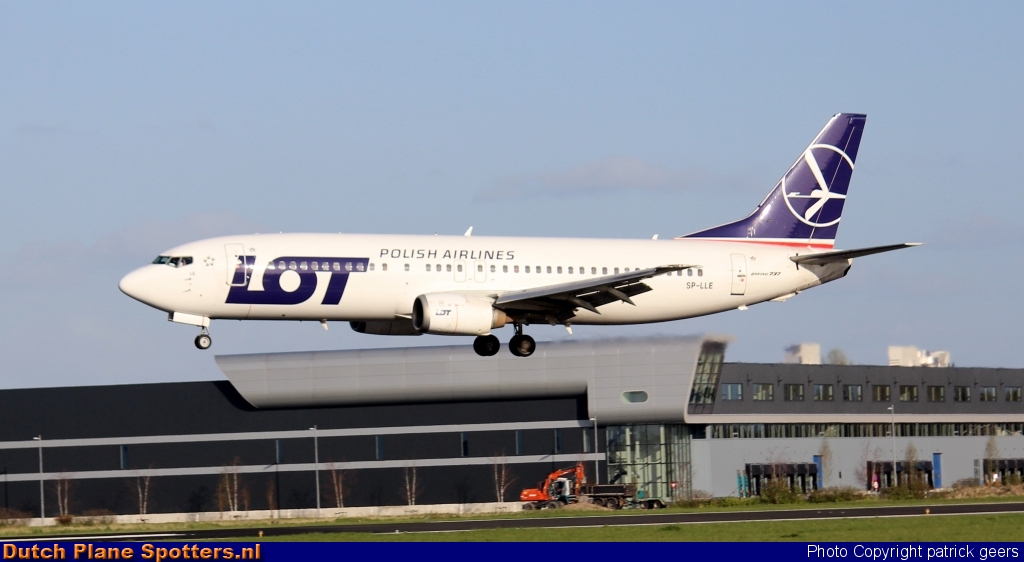 SP-LLE Boeing 737-400 LOT Polish Airlines by patrick geers