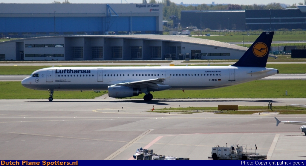 D-AIRK Airbus A321 Lufthansa by patrick geers