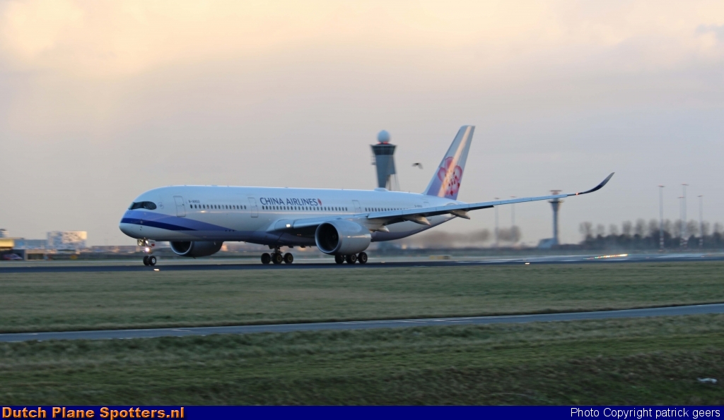 B-18902 Airbus A350-900 China Airlines by patrick geers