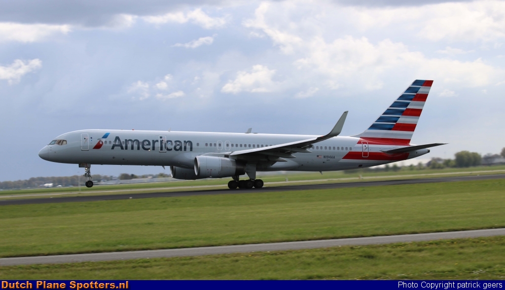 N194AA Boeing 757-200 American Airlines by patrick geers