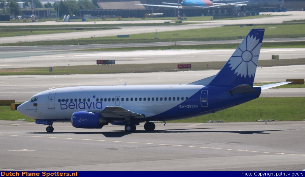 EW-253PA Boeing 737-500 Belavia Belarusian Airlines by patrick geers