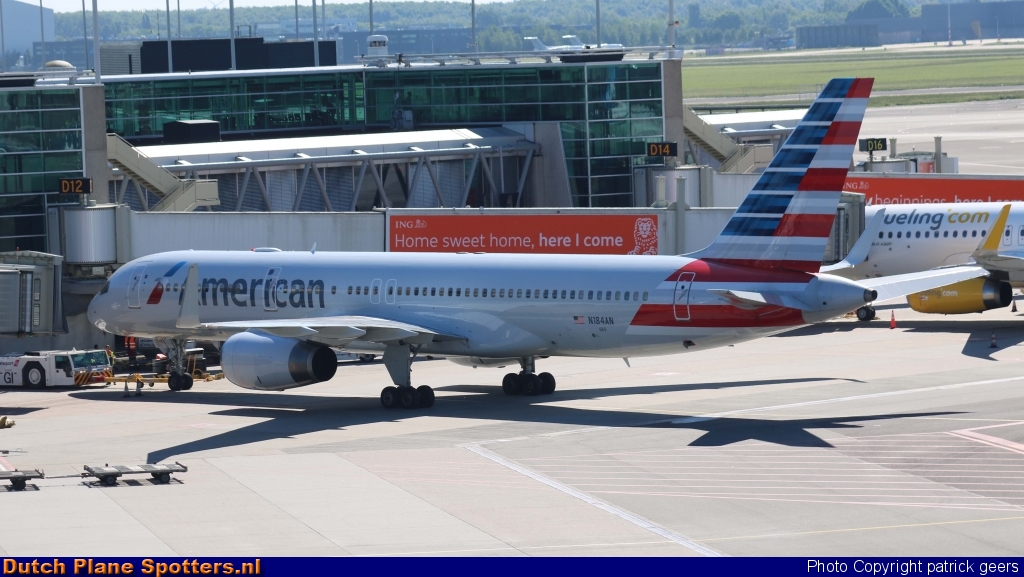 N184AN Boeing 757-200 American Airlines by patrick geers