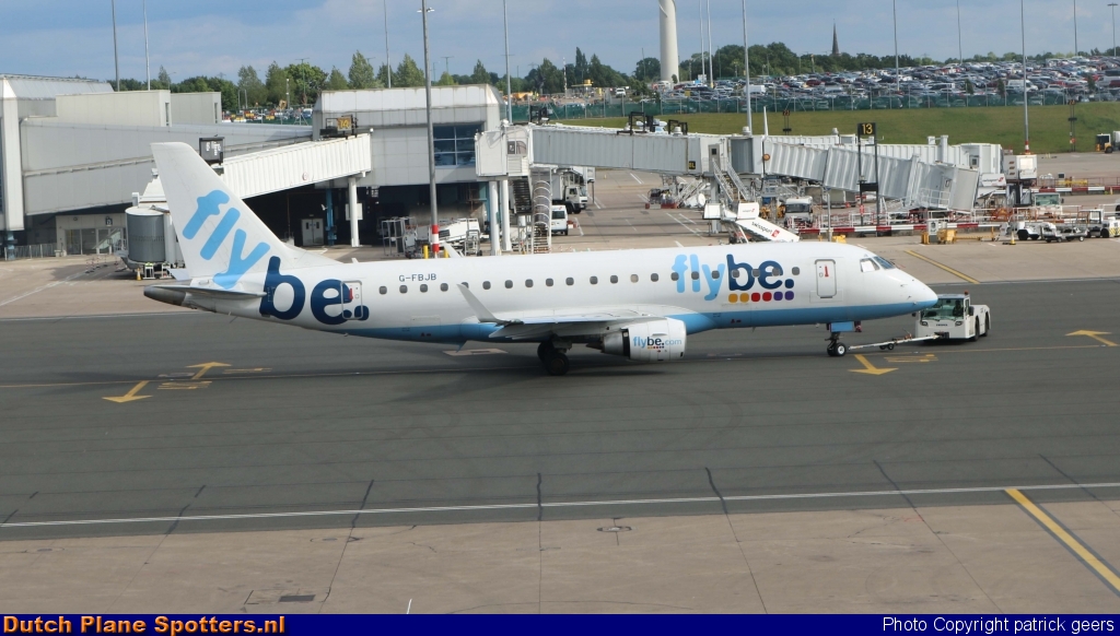 G-FBJB Embraer 175 Flybe by patrick geers