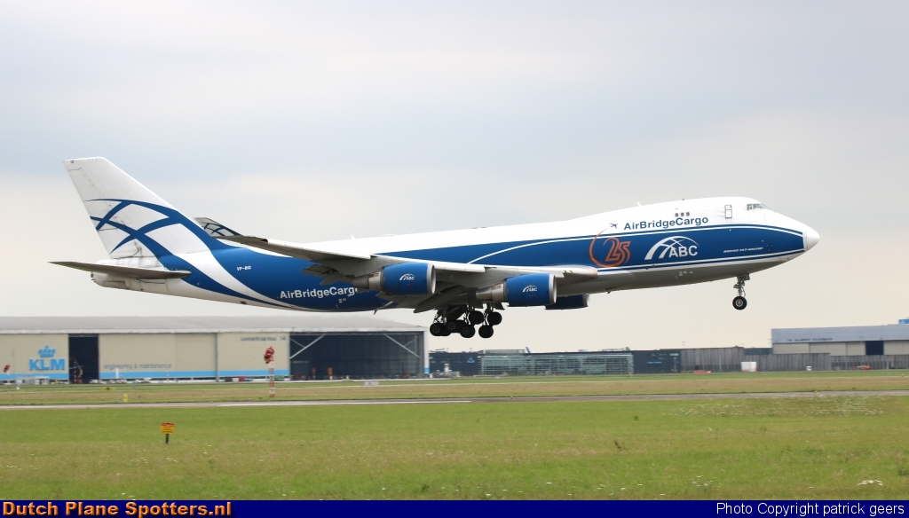VP-BIG Boeing 747-400 AirBridgeCargo by patrick geers