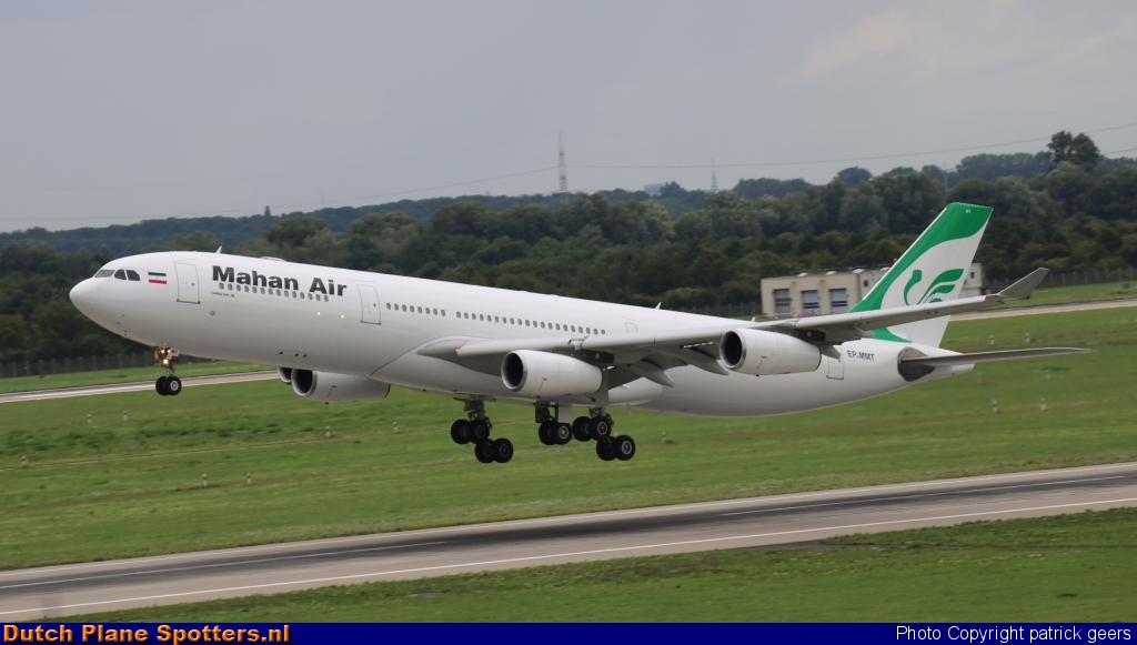 EP-MMT Airbus A340-300 Mahan Air by patrick geers