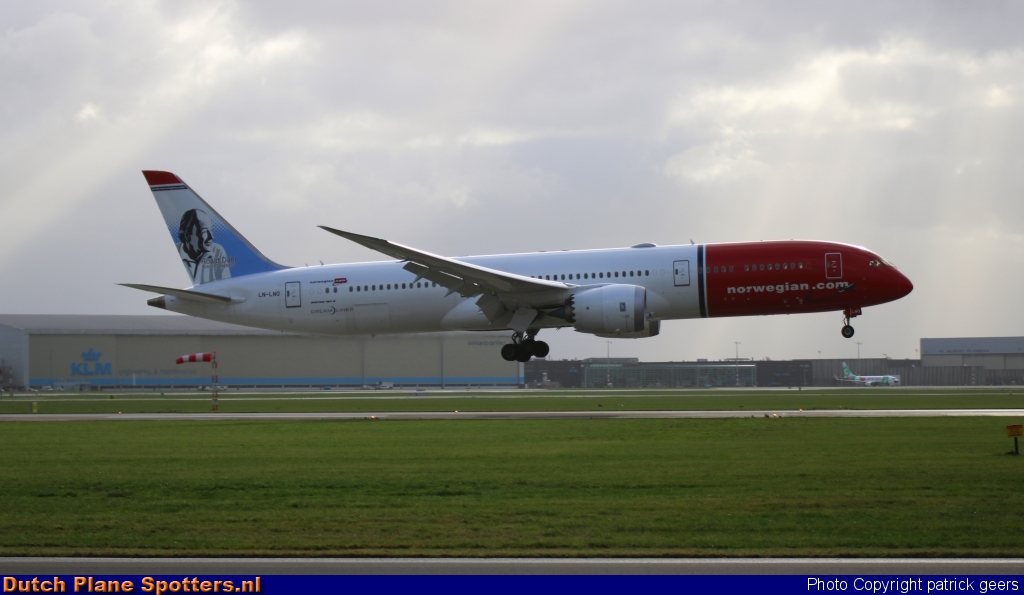 LN-LNO Boeing 787-9 Dreamliner Norwegian Long Haul by patrick geers