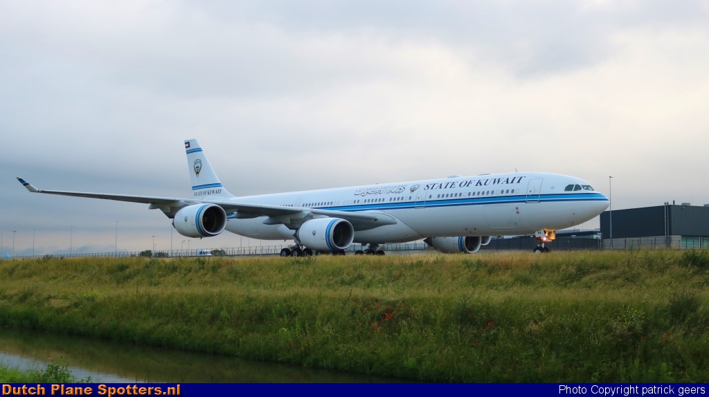 9K-GBA Airbus A340-500 Kuwait - Government by patrick geers