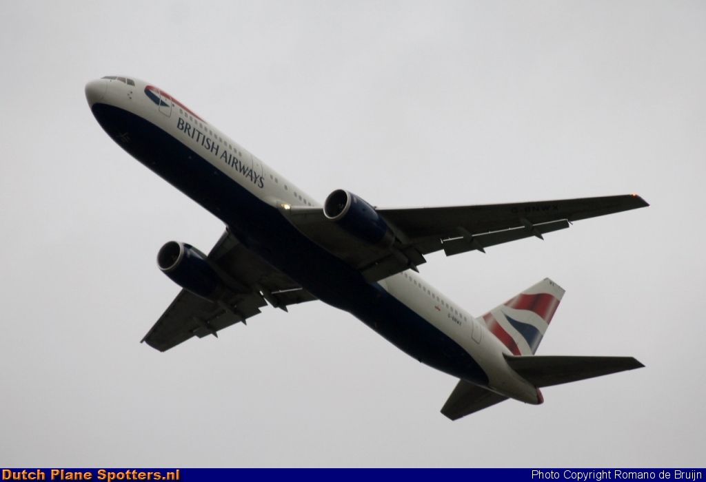 G-BNWX Boeing 767-300 British Airways by Romano de Bruijn