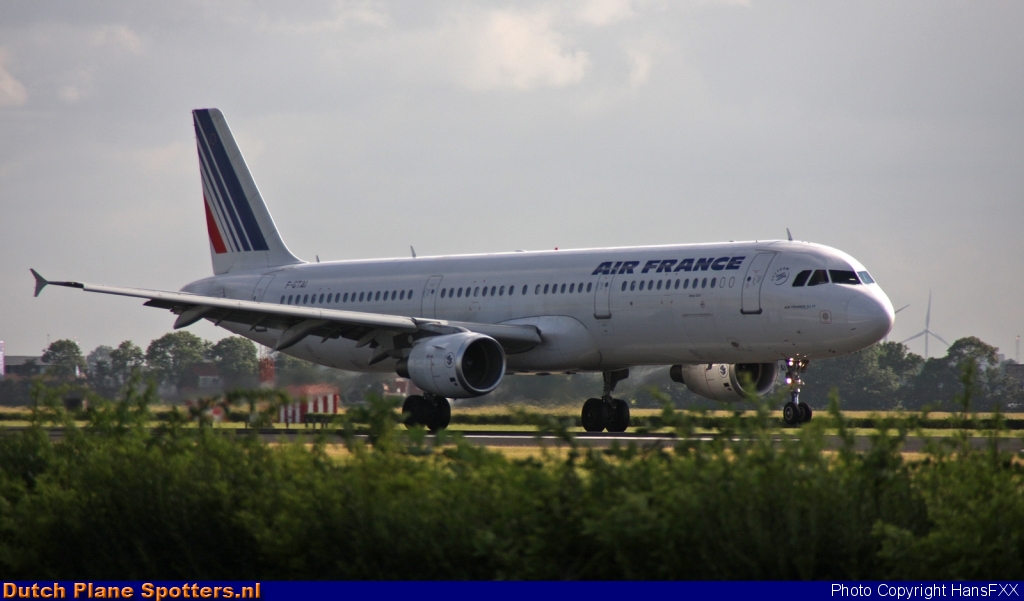 F-GTAI Airbus A321 Air France by HansFXX