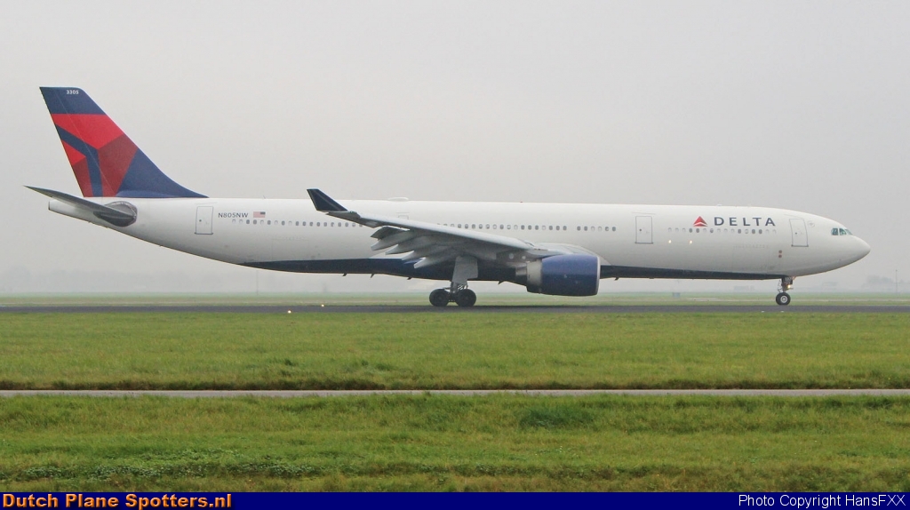 N805NW Airbus A330-300 Delta Airlines by HansFXX