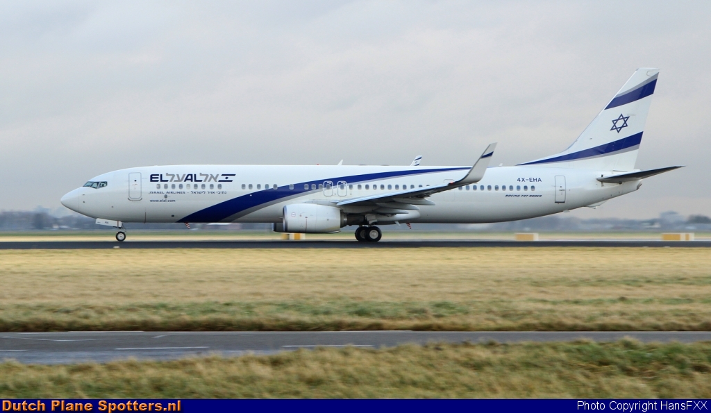 4X-EHA Boeing 737-900 El Al Israel Airlines by HansFXX