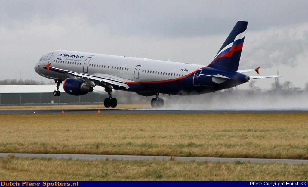 VQ-BHK Airbus A321 Aeroflot - Russian Airlines by HansFXX