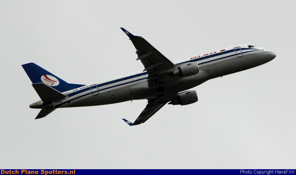 EW-341PO Embraer 175 Belavia Belarusian Airlines by HansFXX