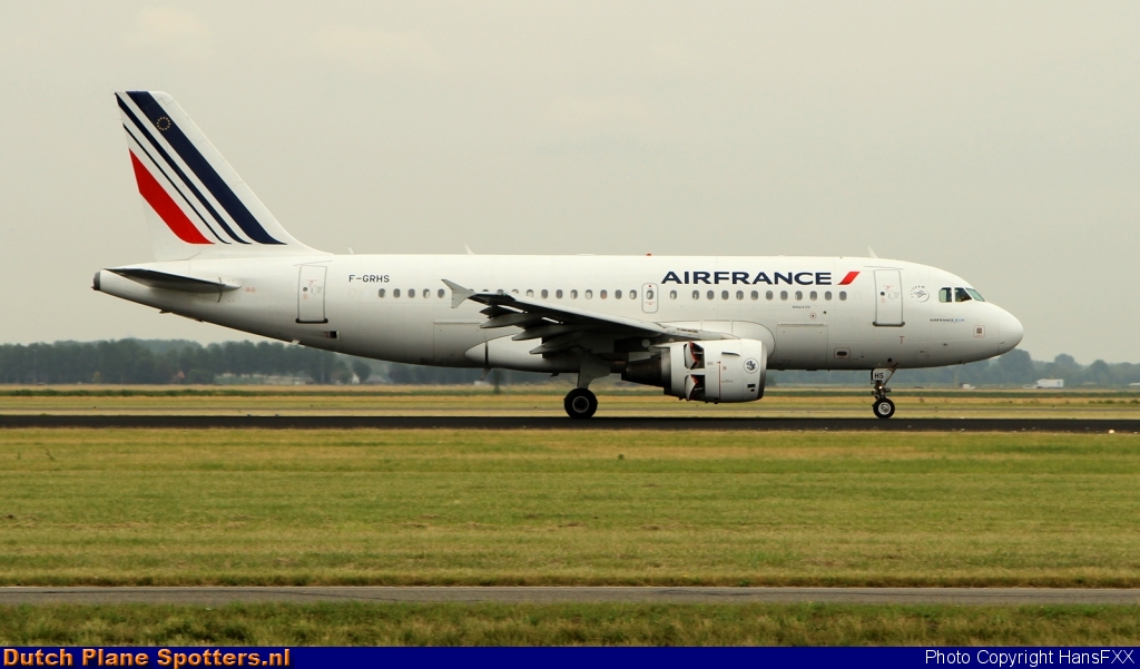 F-GRHS Airbus A319 Air France by HansFXX