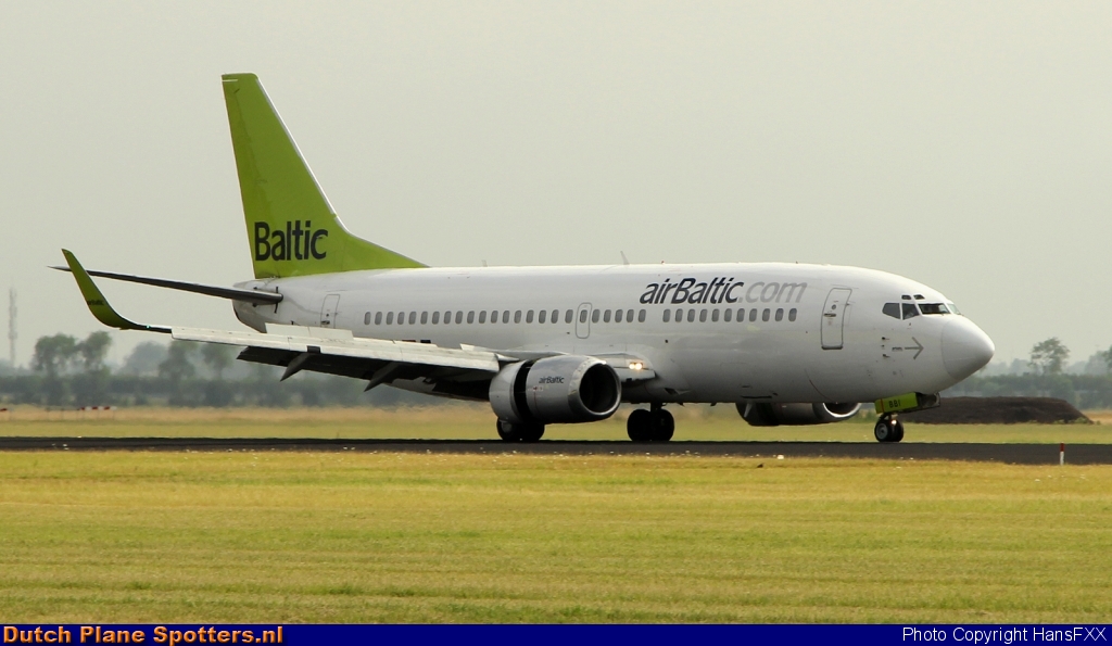 YL-BBI Boeing 737-300 Air Baltic by HansFXX