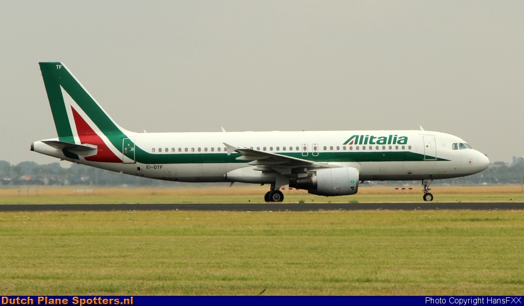 EI-DTF Airbus A320 Alitalia by HansFXX