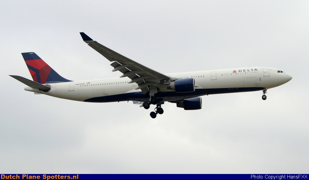 N801NW Airbus A330-300 Delta Airlines by HansFXX
