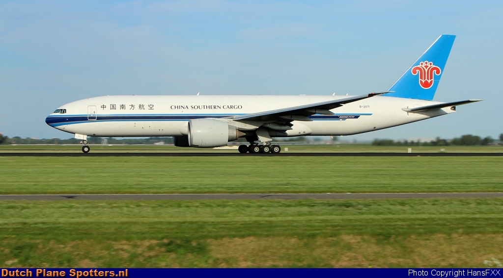 B-2071 Boeing 777-F China Southern Cargo by HansFXX