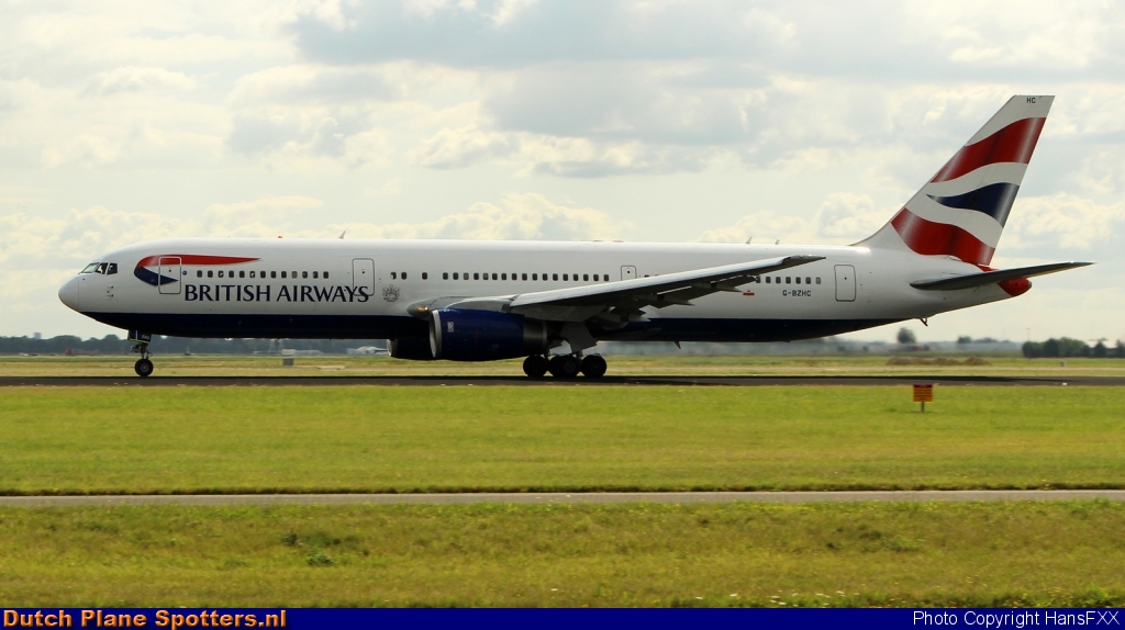 G-BZHC Boeing 767-300 British Airways by HansFXX