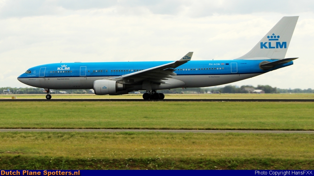 PH-AON Airbus A330-200 KLM Royal Dutch Airlines by HansFXX